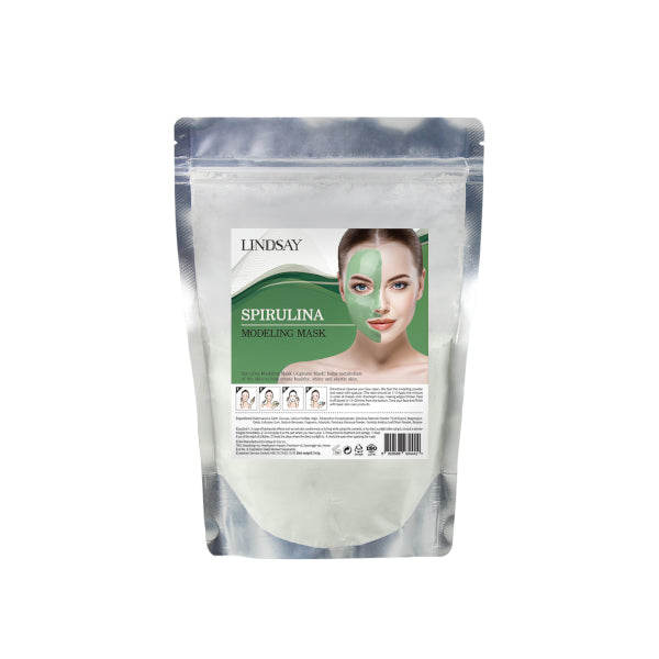 LINDSAY Modeling Mask (Zipper Pack) 240g #Spirulina